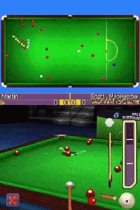 World Snooker Championship - Season 2007-08 (Europe) screen shot game playing